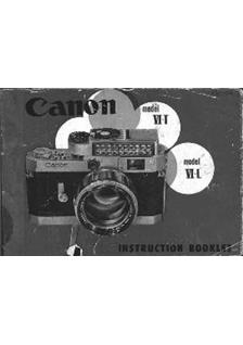 Canon 6 -Series manual. Camera Instructions.